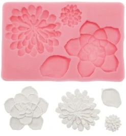 Silicone Mold - Succulents