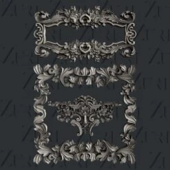 Zuri - Baroque Frames Set 2