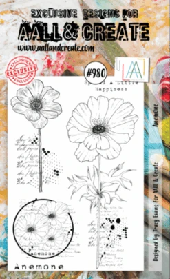 AALL And Create - Stamp Set A6 Anemone