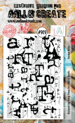 AALL & Create - Stamp Set A6 Garden Notes