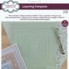 Creative Expressions Layering Template 6 In X 6 In -Bürobedarf Rabatte celt002 layering template 6 x 6