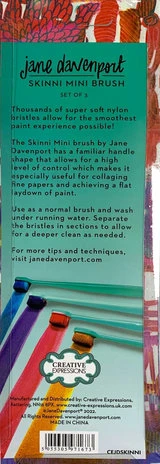 Jane Davenport Skinni Mini Brush (3pcs) 4 Jane Davenport Skinni Mini Brush (3pcs) – Bild 2