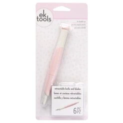 EK Success Tools - Retractable Knife And Blades Pink -Bürobedarf Rabatte ek success tools retractable knife and blades pink2