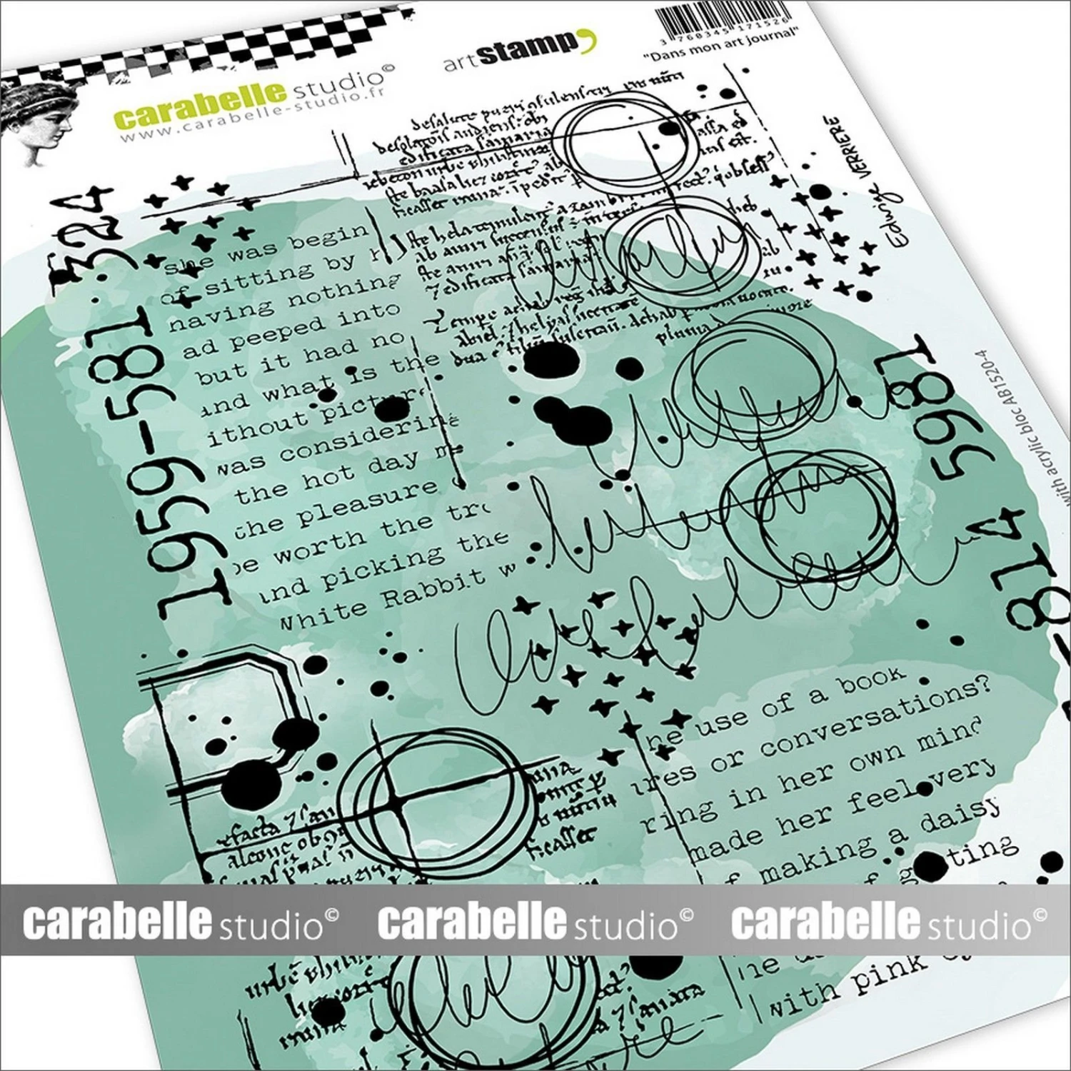 Carabelle Studio • Cling Stamp A5 Dans Mon Art Journal 3 Carabelle Studio • Cling Stamp A5 Dans Mon Art Journal