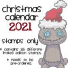 Rubber Stamp Calendar 2021 - Gummiapan