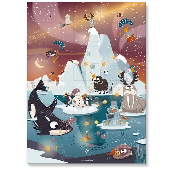 Cats On Appletrees - Ministempel-Adventskalender 4 3 Cats On Appletrees - Ministempel-Adventskalender 4