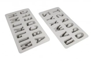 Silikon Gießform ABC 4 Silikon Gießform ABC – Bild 2