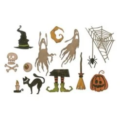 Sizzix Thinlits Die Set - 16PK Frightful Things Tim Holtz