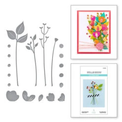 Spellbinders - Sealed Bouquet Etched Dies