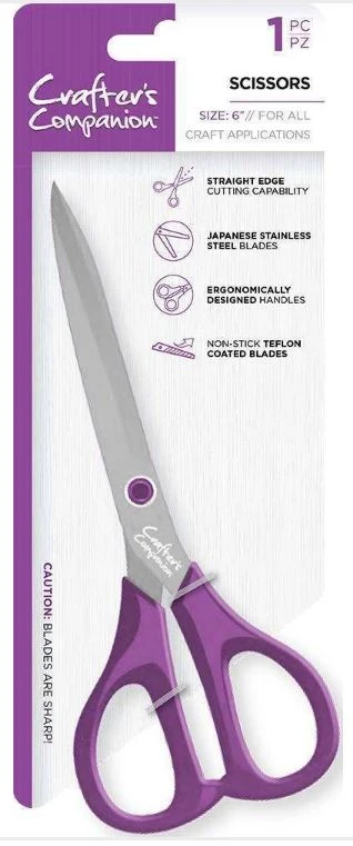 Crafter’s Companion Scissors - 6" Straight 3 Crafter’s Companion Scissors - 6" Straight