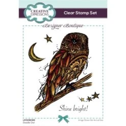 Creative Expressions Designer Boutique Doodle Owl